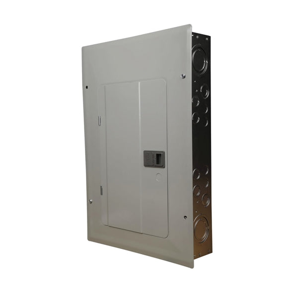 Cutler-Hammer BR BR2024L125G Load Center, 125 A, 20 -Space, 24 -Circuit, Main Lug, NEMA 1 Enclosure, Plug Mounting