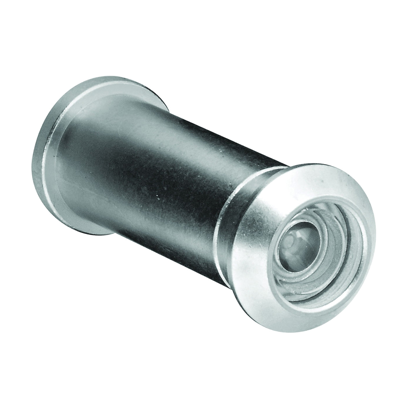 National Hardware V802 Series N328-427 Door Viewer, 160 deg Viewing, 1-3/8 to 2 in Thick Door, Solid Brass, Satin Nickel