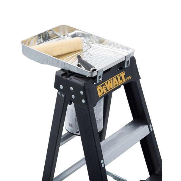 DeWALT by Louisville DXL3010-06 Step Ladder, 124 in Max Reach H, 5-Step, 300 lb, Type IA Duty Rating, 3 in D Step