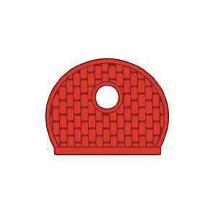 HY-KO KB134-200 Key Cap Set, Vinyl, Blue/Dark Green/Light Yellow/Red