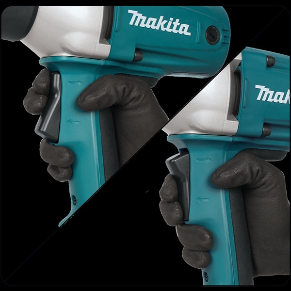 Makita TW0350 Impact Wrench with Detent Pin Anvil, 3.5 A, 1/2 in Drive, Square Drive, 2000 ipm, 8.2 ft L Cord