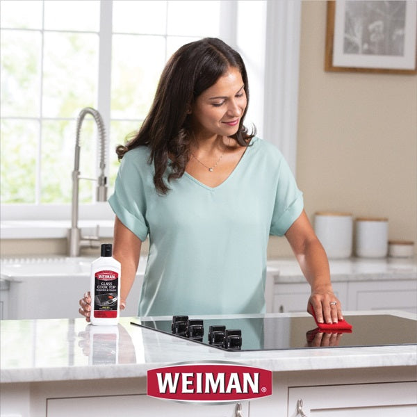 Weiman 38 Cooktop Cleaner and Polish, 10 oz, Paste, Apple, Tan