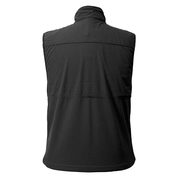 Mobile Warming Vinson Series MWJ13M01-XXL-BLK Heated Vest, 2XL, Men's, Fits to Chest Size: 48 in, Fabric, Black