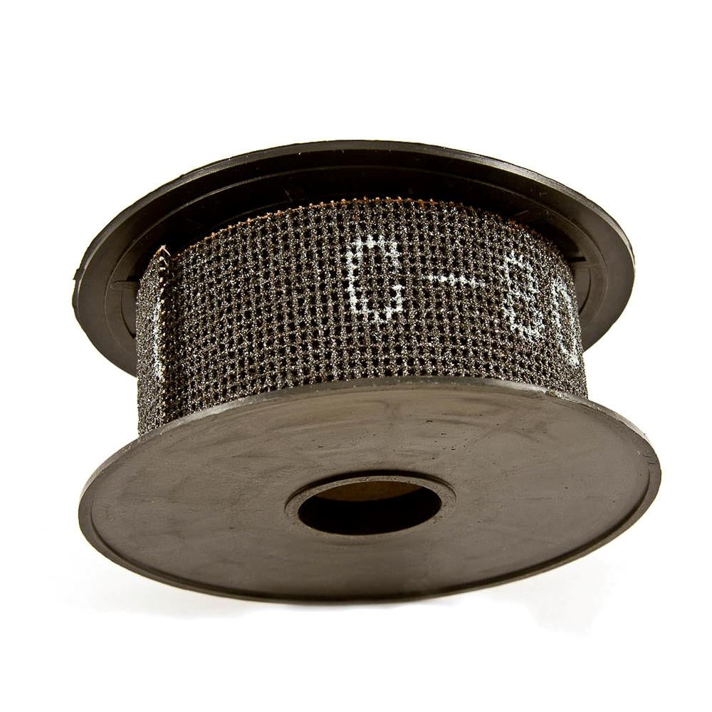 Forney 71725 Sandscreen, 3 yd L, 1-1/2 in W, 80 Grit, Silicon Carbide Abrasive