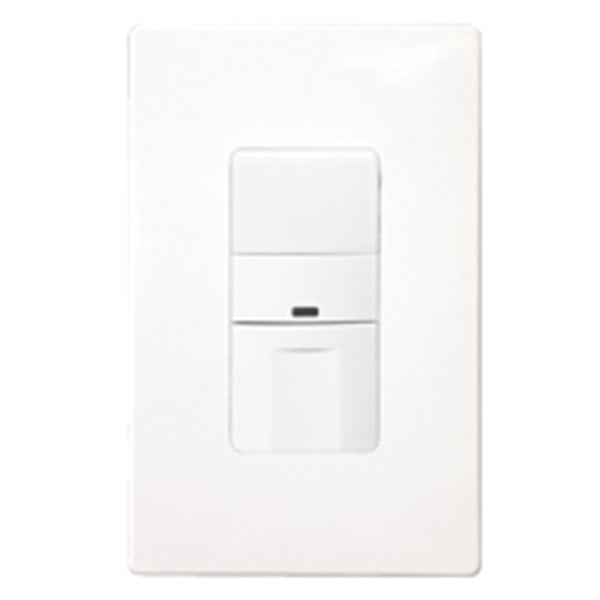 Eaton Wiring Devices OS306U-V-K Motion Sensor Switch, 120 V, 1 -Pole, Motion Sensor, 180 deg Sensing, Ivory