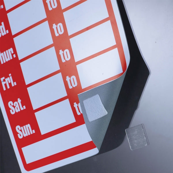 VELCRO Brand 91330 Fastener, 7/8 in W, 7/8 in L, Clear