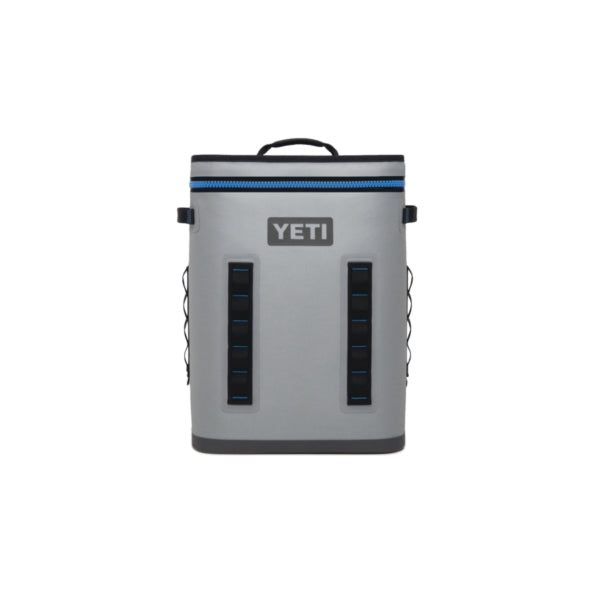 Yeti Hopper Backflip 24, 18060130007,Soft Cooler, 20 Can Capacity, Fog Gray/Tahoe Blue