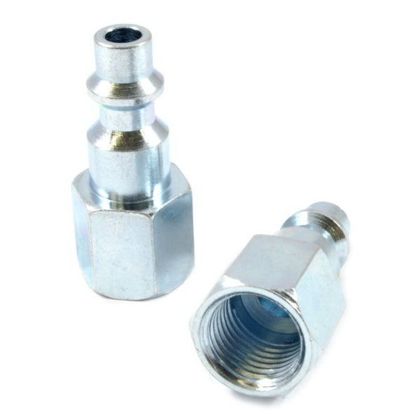 Forney 75602 Air Fitting Plug, 1/4 in, FNPT, Steel