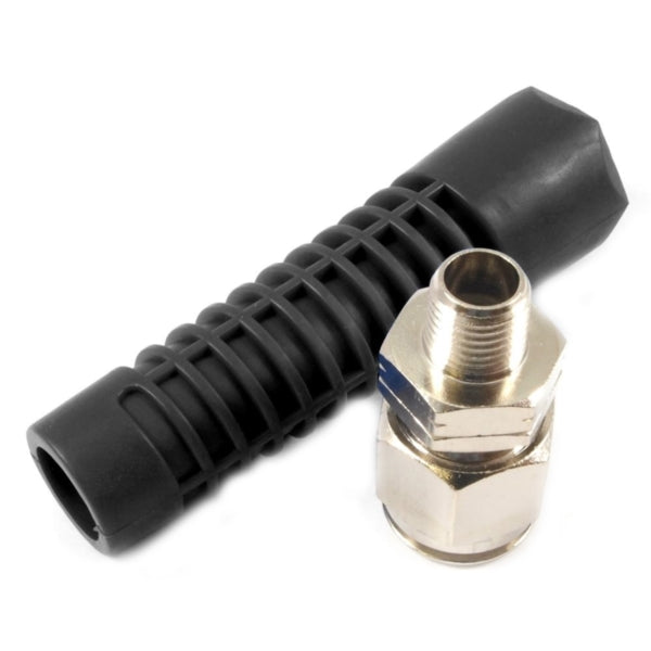 Forney 75502 Strain Relief, 3/8 x 1/4 in, MNPT, Nickel