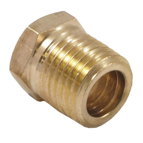 Forney 75534 Bushing, 1/8 x 1/4 in, FNPT x MNPT, Brass
