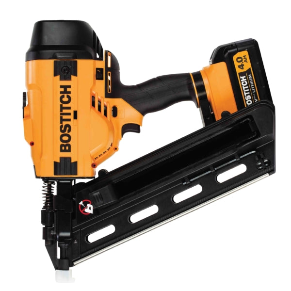 Bostitch BCF28WWM1 Framing Nailer Kit, Battery Included, 20 V, 4 Ah, 55 Magazine, 28 deg Collation, Wire Weld Collation