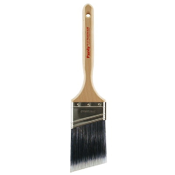 Purdy Pro-Extra Glide 144152725 Angular Trim Brush, 2-1/2 in W, 3-3/16 in L Bristle, Nylon/Polyester Bristle