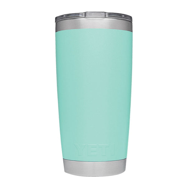 YETI Rambler 21070060016 Tumbler, 20 oz Capacity, MagSlider Lid, Stainless Steel, Insulated, Seafoam