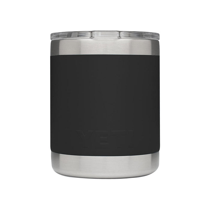 YETI Rambler 21071500563 10 OZ Lowball with Magslider Lid, Vacuum Insulated, Stainless Steel, Black,