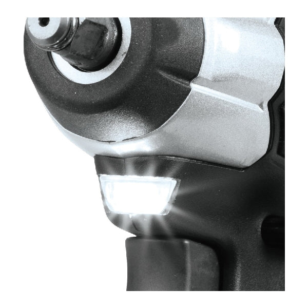 Makita XWT12ZB Impact Wrench, Tool Only, 18 V, 3/8 in Drive, Square Drive, 0 to 3600 ipm, 0 to 2400 rpm Speed