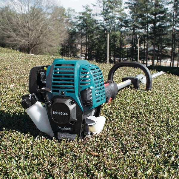Makita MM4 EN5950SH Hedge Trimmer, Unleaded Gas, 25.4 cc Engine Displacement, 4-Stroke Engine, 20 in Blade