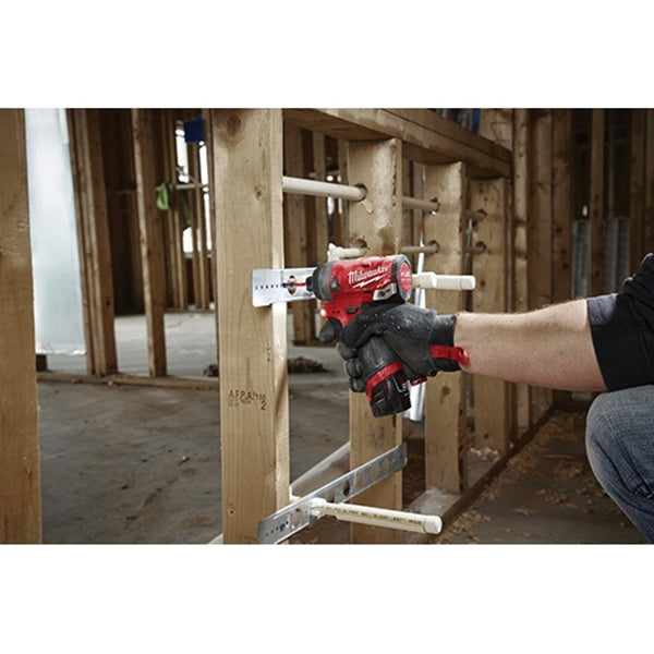 Milwaukee 2553-22 Impact Driver Kit, Battery Included, 12 V, 2 Ah, 1/4 in Drive, Hex Drive, 4000 ipm