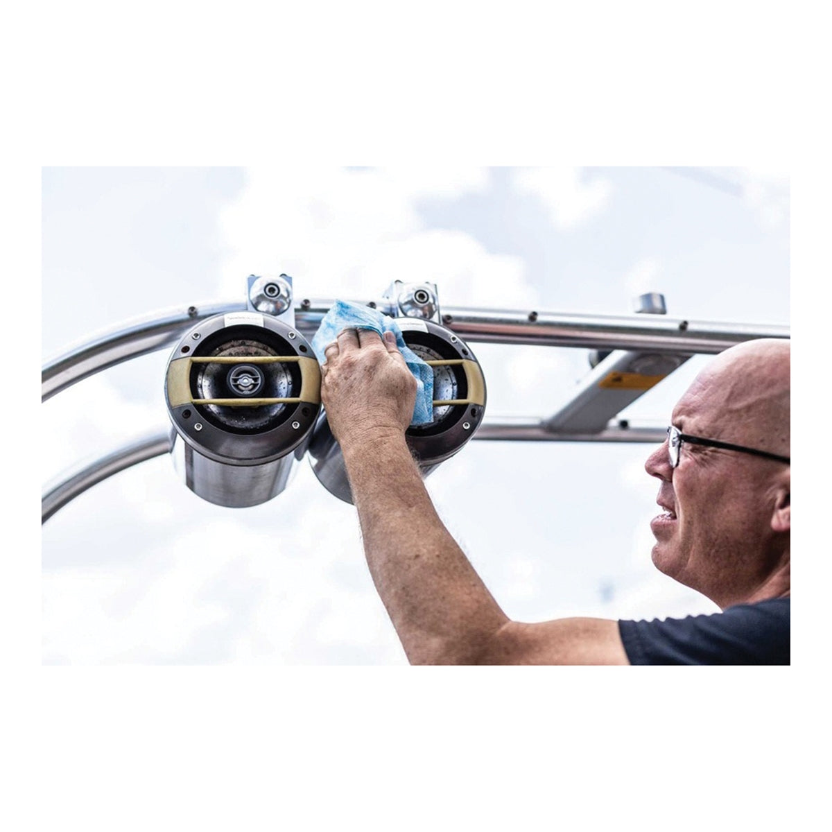 GUNK MPDW30 Multi-Purpose Wipes, 8 in L, 12 in W, Citrus