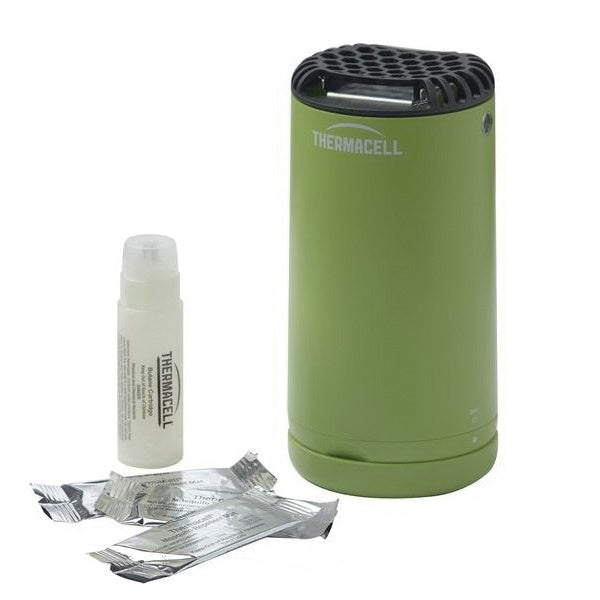 Thermacell MRPSG Patio Shield Mosquito Repeller, 15 ft Coverage Area, Green Housing