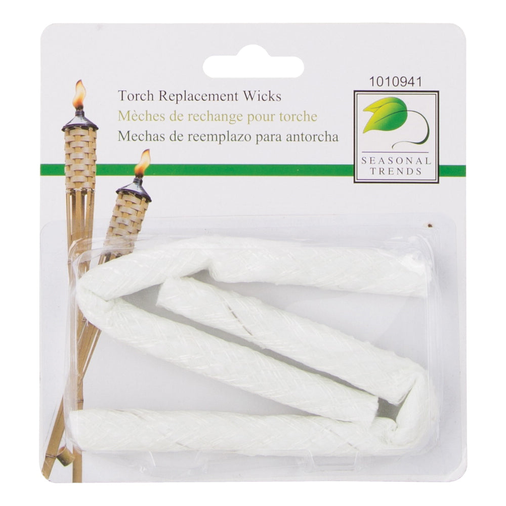 Landscapers Select GB-LW9-3L Torch Replacement Wick, Fiberglass, White, For: Outdoor