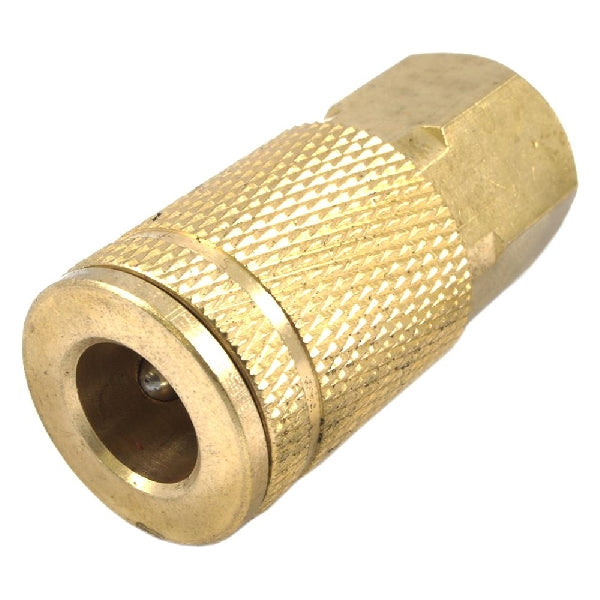 Forney 75401 Coupler, 1/4 x 3/8 in, FNPT, Brass