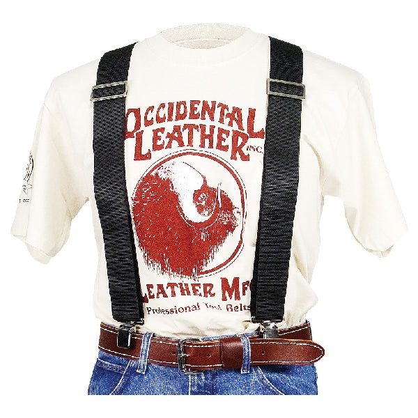 Occidental Leather 9020B Suspender, Nylon, Black