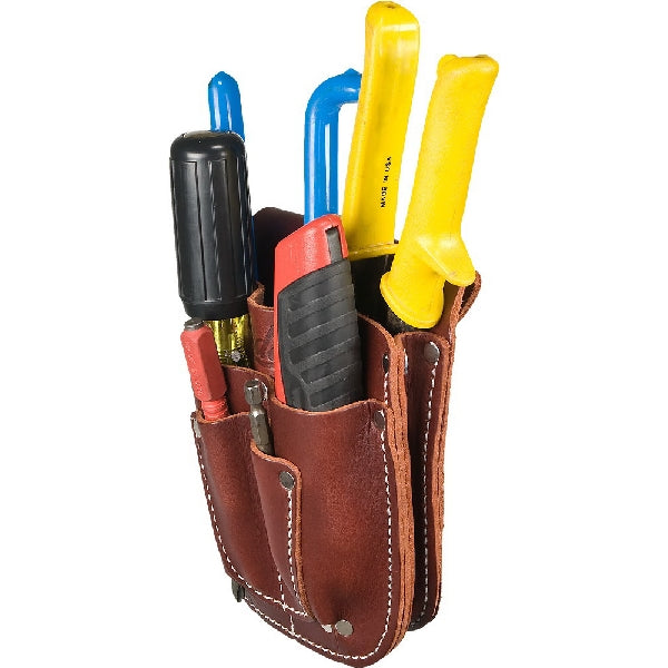 Occidental Leather 5100 Work Forged Belt Caddy, 4-Compartment