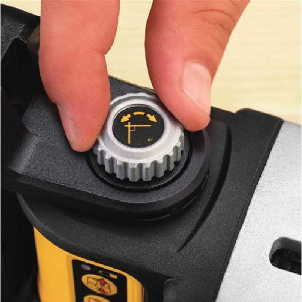 DeWALT DW089K Line Laser, 165 ft, 1/8 in Accuracy, 3-Beam, Red Laser