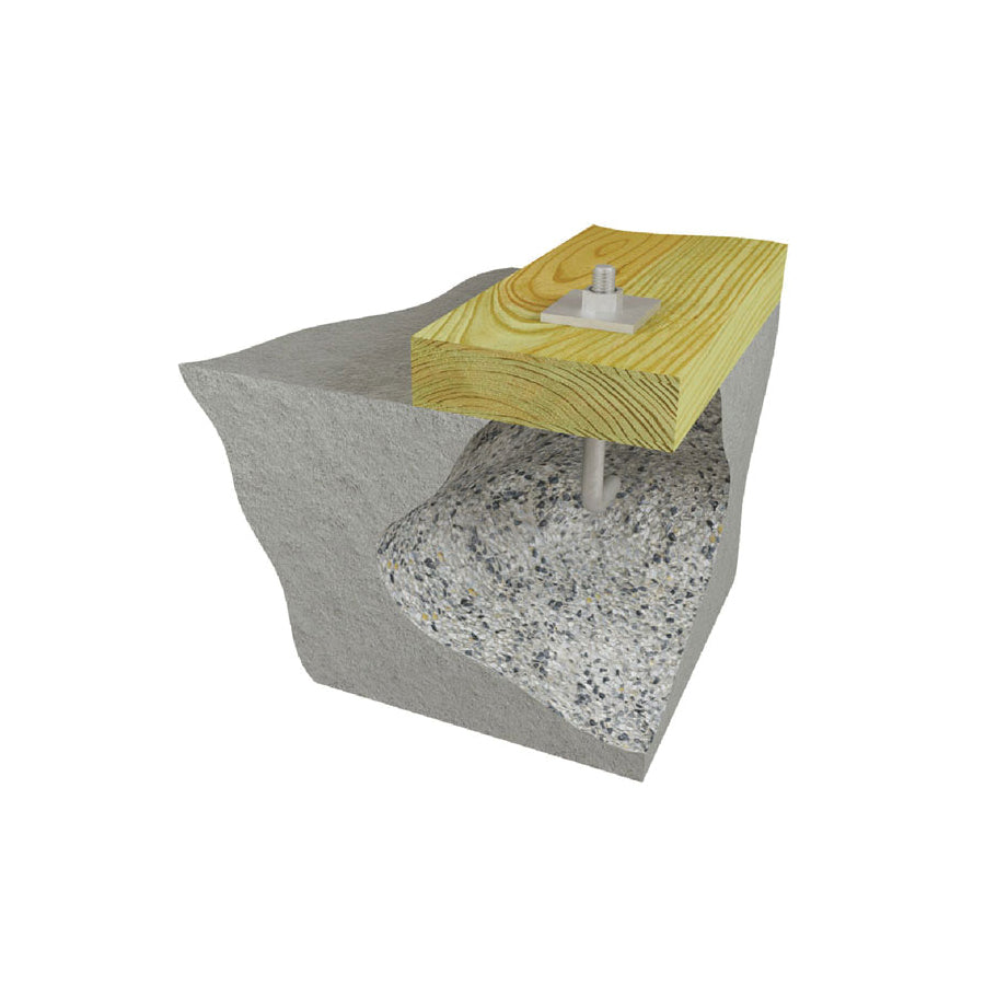 MiTek BP582 Bearing Plate, 7 ga Gauge, Steel