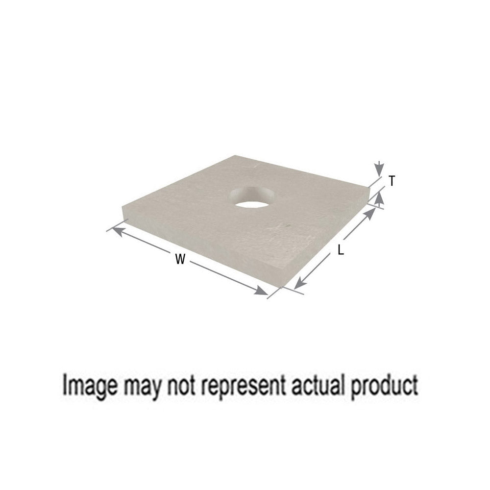 MiTek BP582 Bearing Plate, 7 ga Gauge, Steel