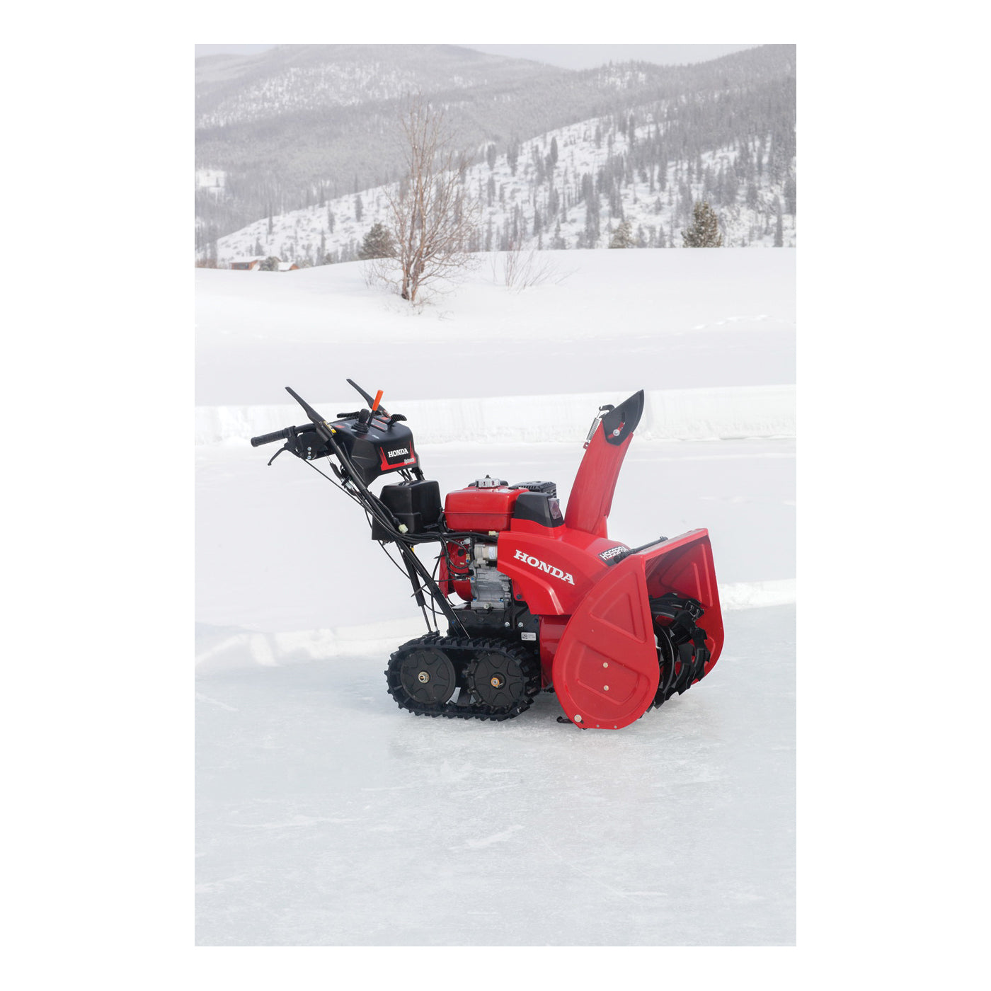 Honda HSS928AAT Snow Blower, Gasoline, 270 cc Engine Displacement, OHV Engine, 2-Stage, 52 ft Throw