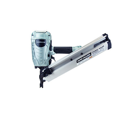 Metabo HPT NR90AE(S1) Pneumatic Nailer, 64 Magazine, Plastic Strip Collation, 0.09 scfm Air