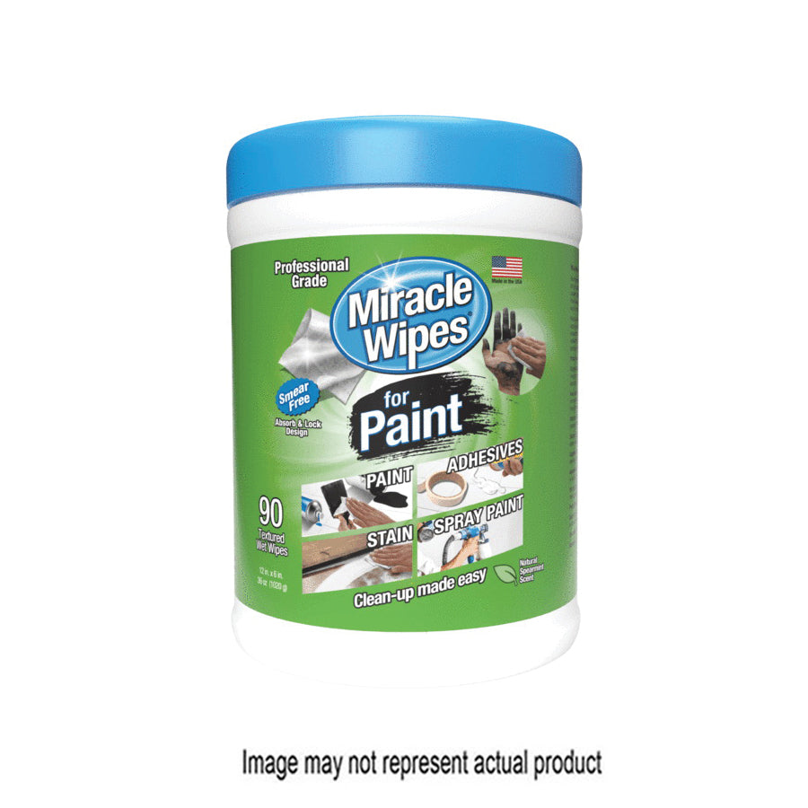 Miracle Wipes 3348 Cleaning Wipes, 6 in L, 12 in W