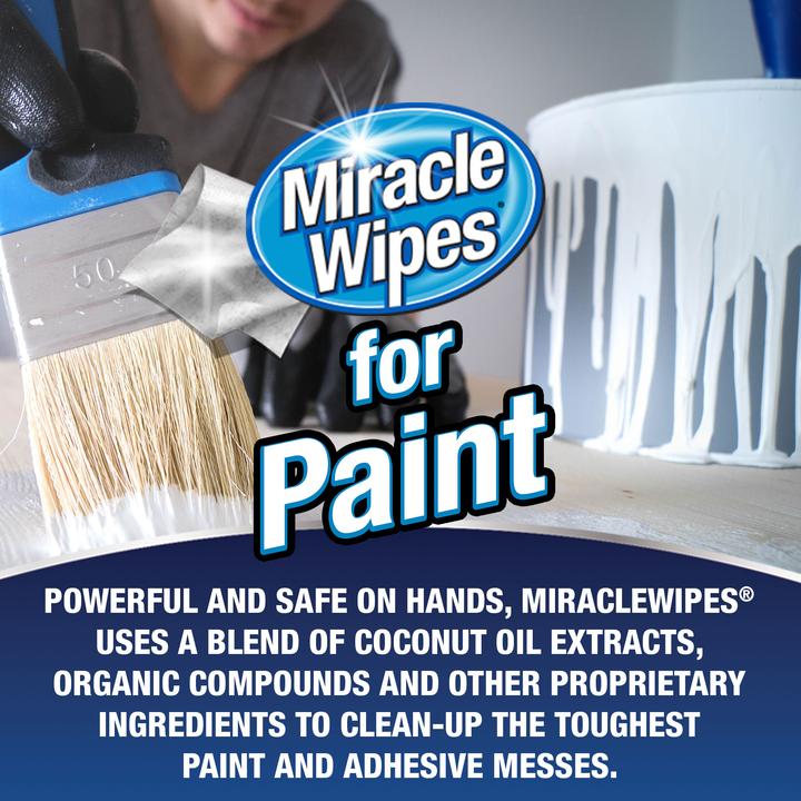 Miracle Wipes 3348 Cleaning Wipes, 6 in L, 12 in W