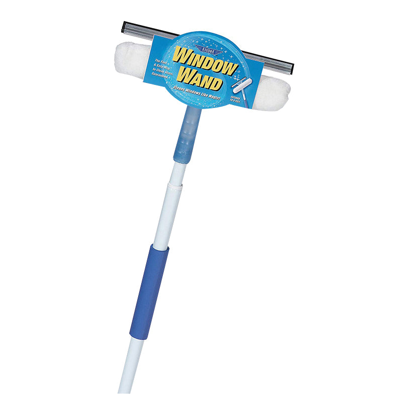 ETTORE 15060 Window Wand, Rubber Blade, 12 in OAL