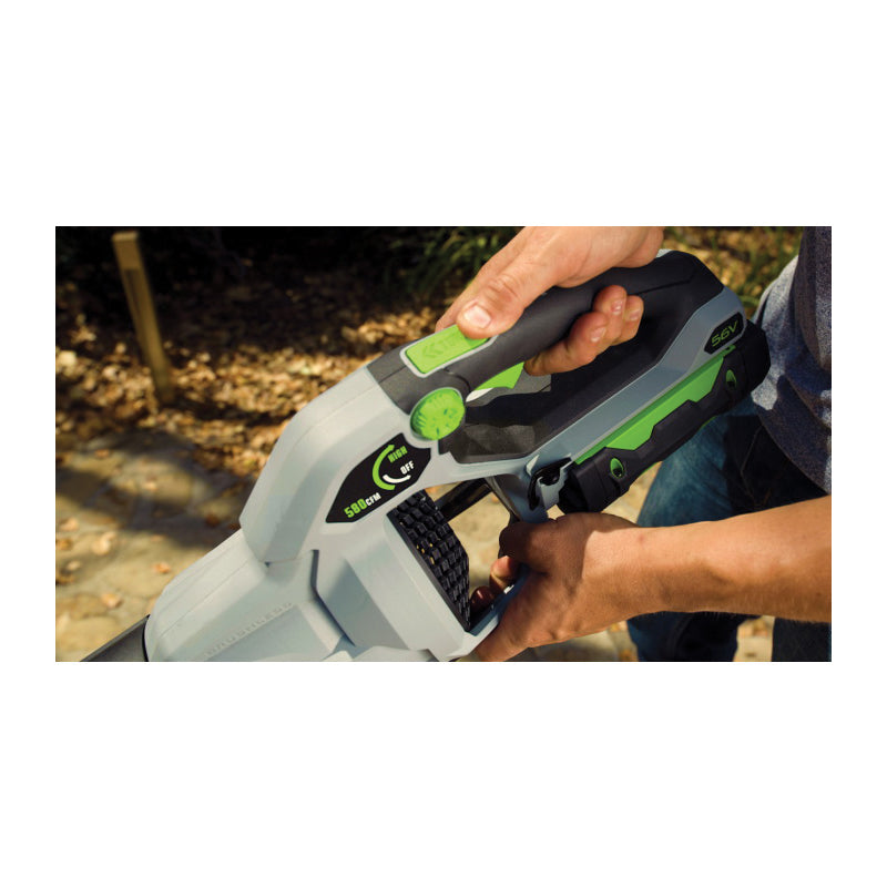EGO LB5804 Power+ 580 CFM Blower Kit (Includes Blower, G3 56V 5.0ah Battery, and Standard Charger)