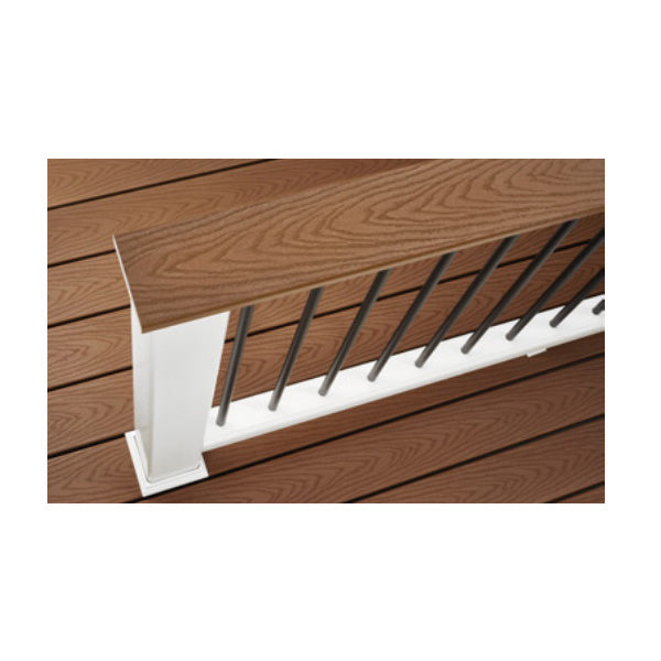 Trex Select SD010616SS01 Square-Edge Decking Board, 16 ft L, 6 in W, 1 in T, Saddle