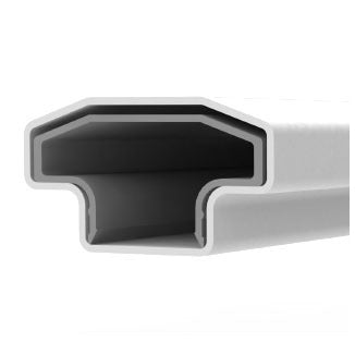 RDI Endurance Original Rail 73019116 Stair Rail Kit, Square Baluster, Vinyl, White