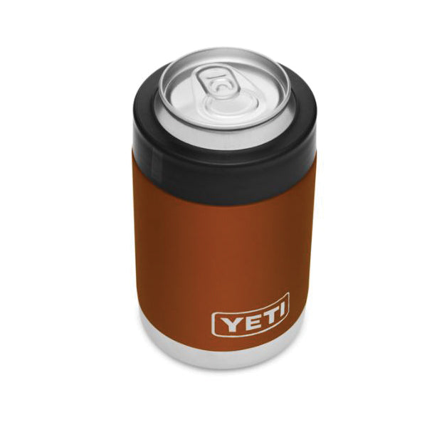 YETI Rambler 21071500131 Colster, 3-1/8 in OD x 4-7/8 in H, 12 oz Can/Bottle Insulator Stainless Steel, Clay