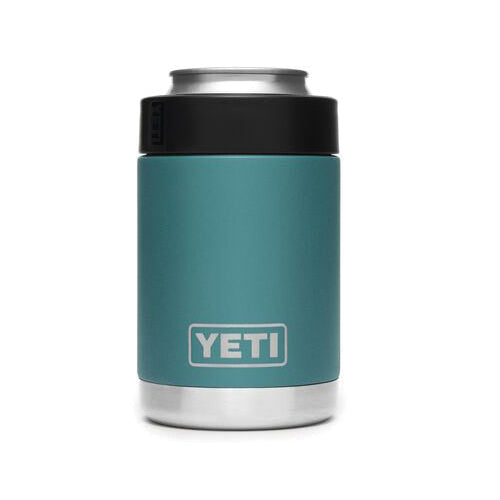 YETI Rambler 21071500167 Colster, 3-1/8 in OD x 4-7/8 in H, 12 oz Can/Bottle Insulator Stainless Steel, River Green