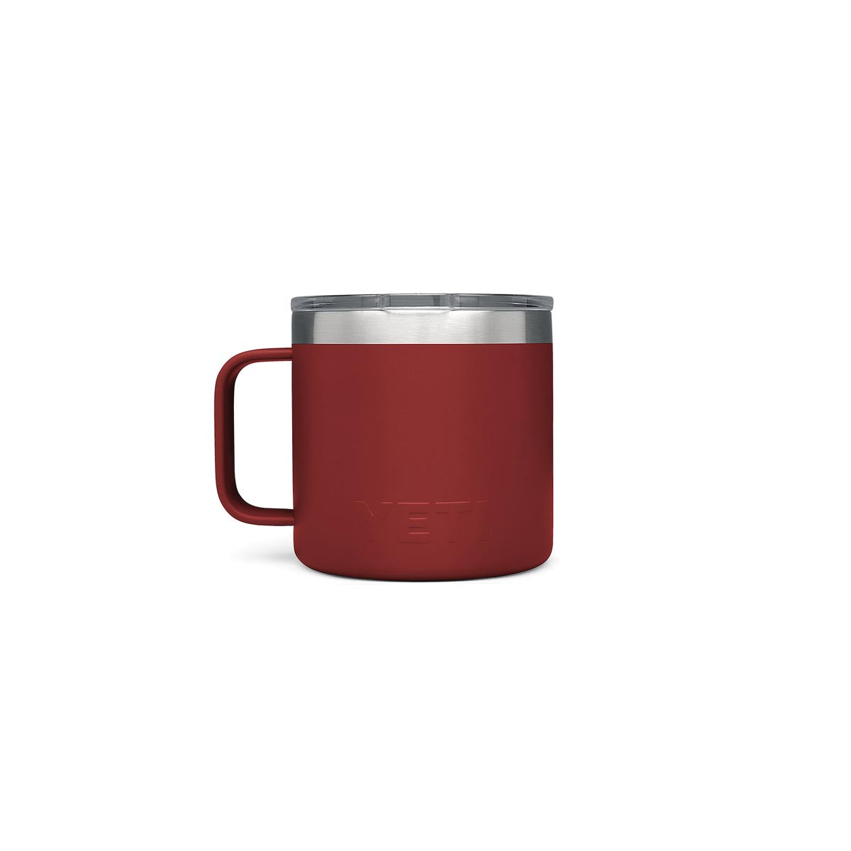 YETI Rambler 21071500187 Mug, Vacuum-Insulated with Standard Lid, 14 oz Capacity, Stainless Steel, Charcoal