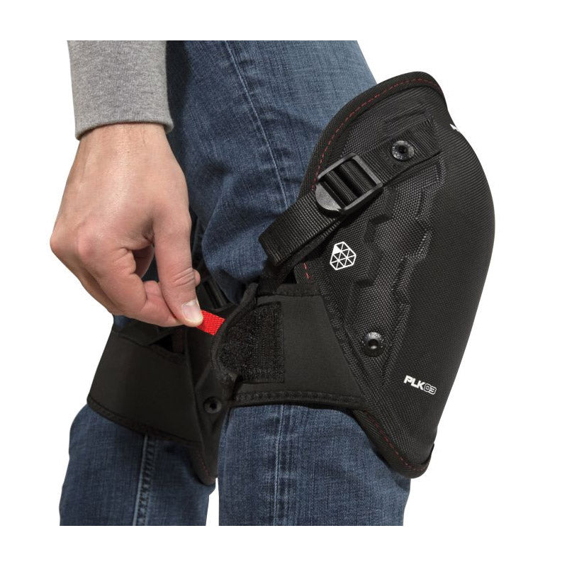 PROLOCK 93180 Knee Pad, One-Size, Polyester Fabric Cap, EVA Foam Pad, 1-Strap, Hook and Loop Closure