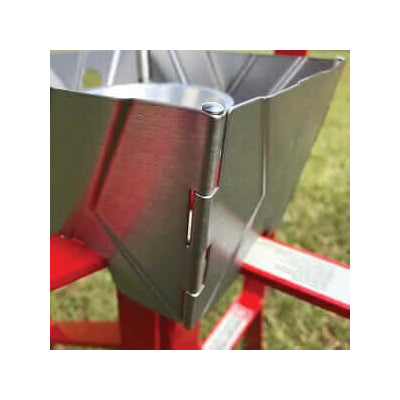 FIREDISC TCGWH4L Wind Helmet, Stainless Steel, For: FIREDISC Cookers