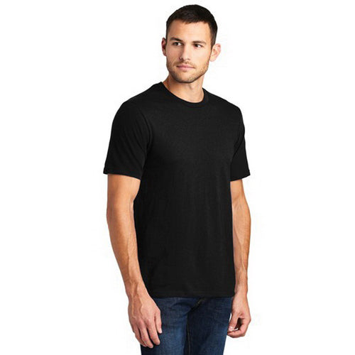DISTRICT Very Important Tee Series DT6000B3M T-Shirt, M, Cotton, Black, Rib-Knit Collar, Short Sleeve