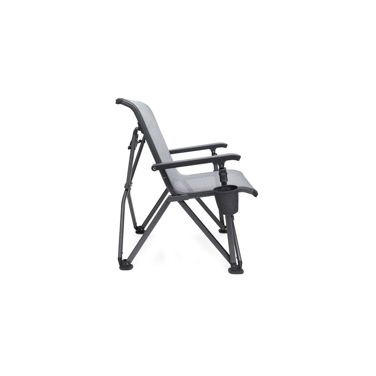 YETI Trailhead Series 26010000043 Camp Chair, 29-7/8 in W, 25-1/8 in D, 36-1/4 in H, Aluminum Frame, Charcoal Frame