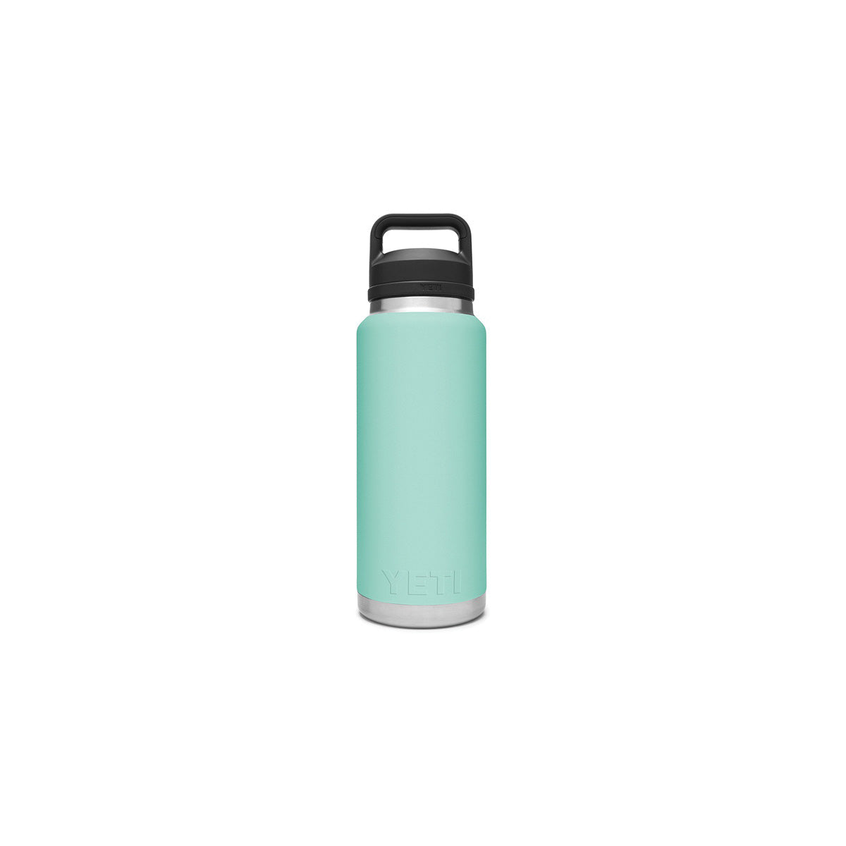 YETI Rambler 21071070015 Vacuum Insulated Bottle with Chug Cap, 36 oz Capacity, Stainless Steel, Seafoam