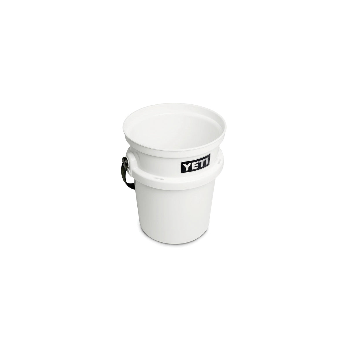YETI 26010000010 LoadOut Bucket, 5 gal Capacity, 10-1/4 to 12-7/8 in Dia, HDPE, White