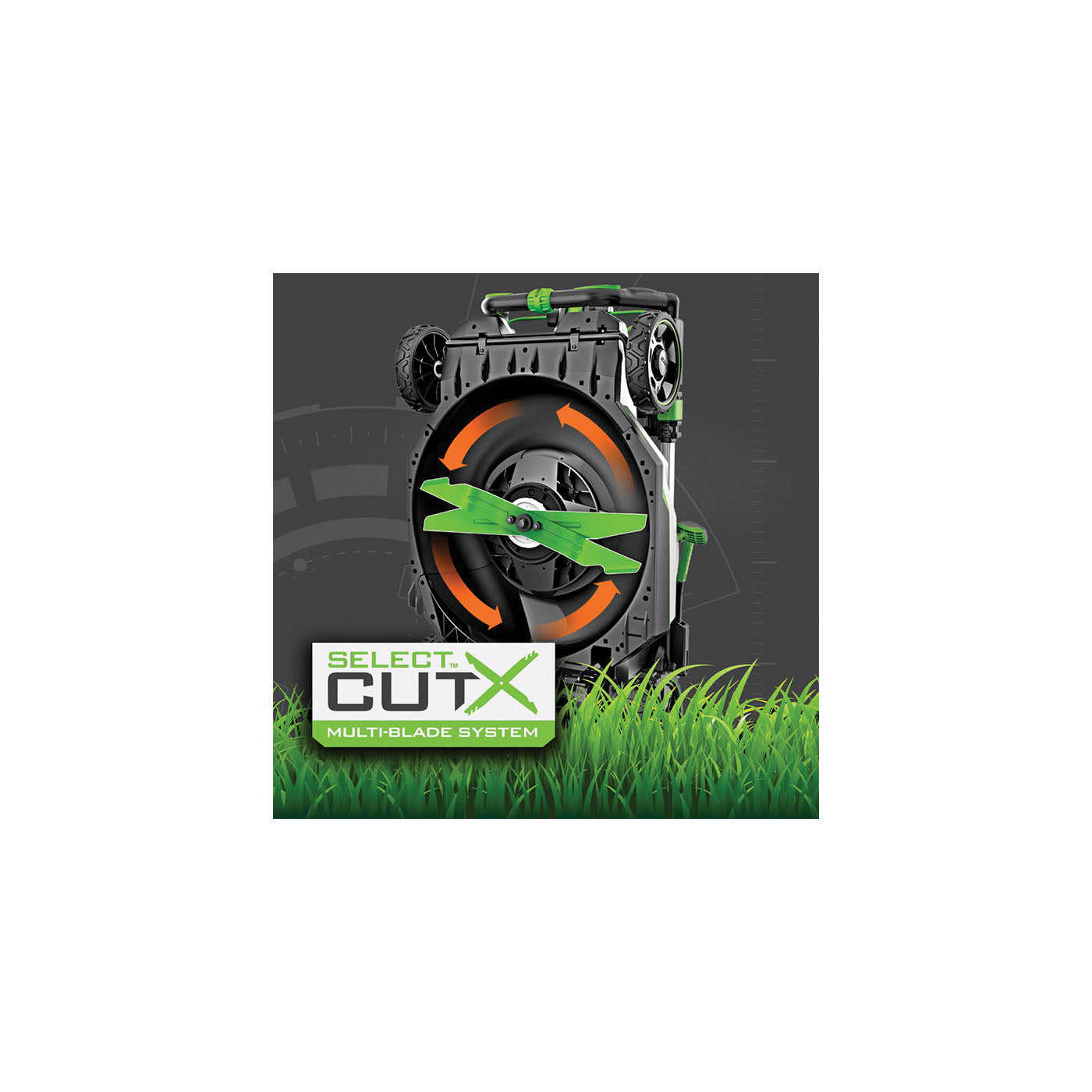 EGO LM2135SP Power+ 21" Select Cut Mower with Touch Drive Self-Propelled Kit (Includes Mower, G3 56V 7.5ah Battery, and Rapid Charger)