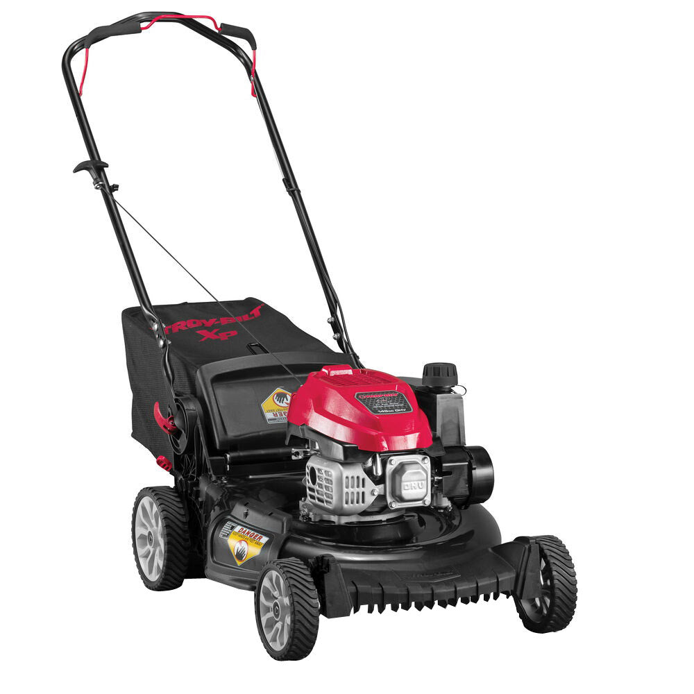 Troy-Bilt XP 11A-U2V2766 Walk-Behind Lawn Mower, 149 cc Engine Displacement, Gas, 21 in W Cutting, 1-Blade