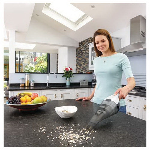 Black+Decker dustbuster HNVC215B10 Cordless Handheld Vacuum, 10.99 oz Vacuum, 8 V Battery, Lithium-Ion Battery